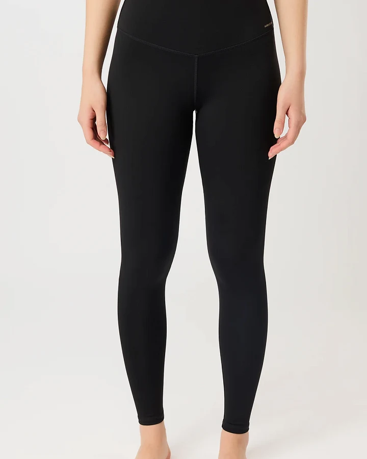 MANDALA Damen vegan Leggings On Point Schwarz