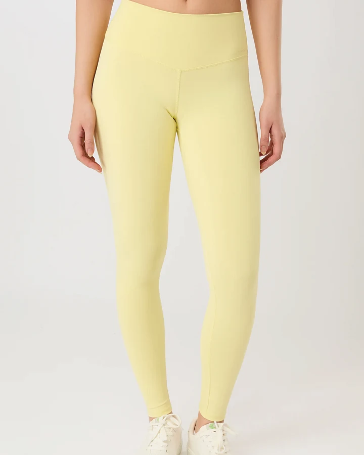 MANDALA Damen vegan Leggings On Point Citrus Rush