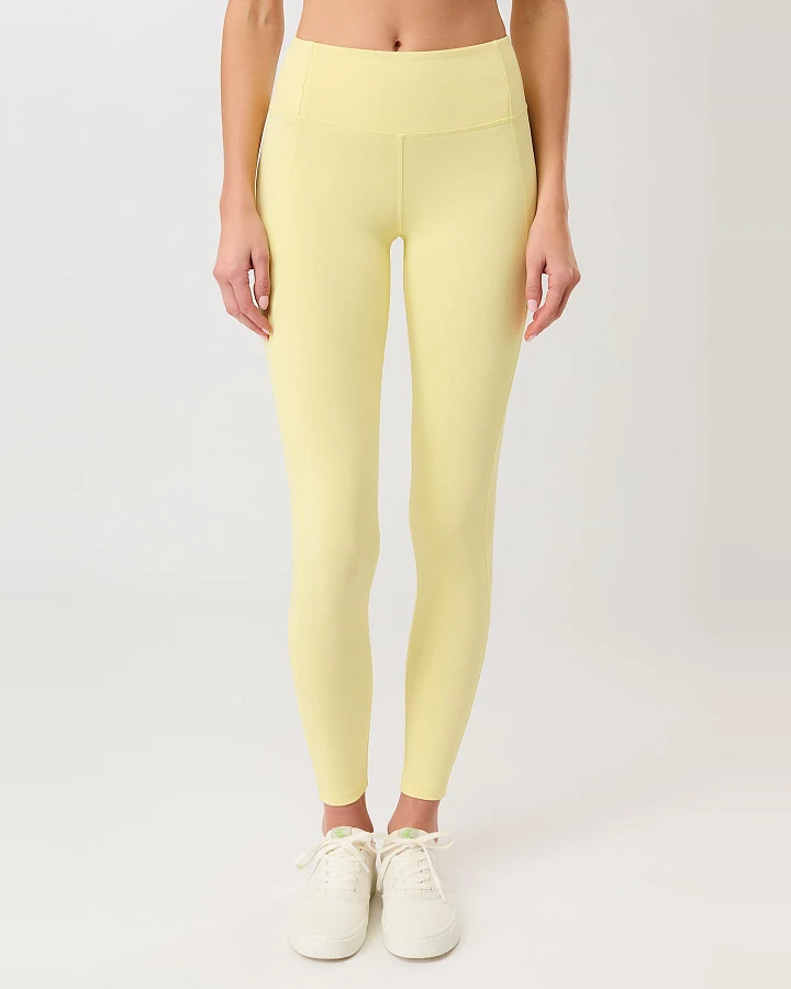 MANDALA Damen vegan Leggings Limitless Citrus Rush
