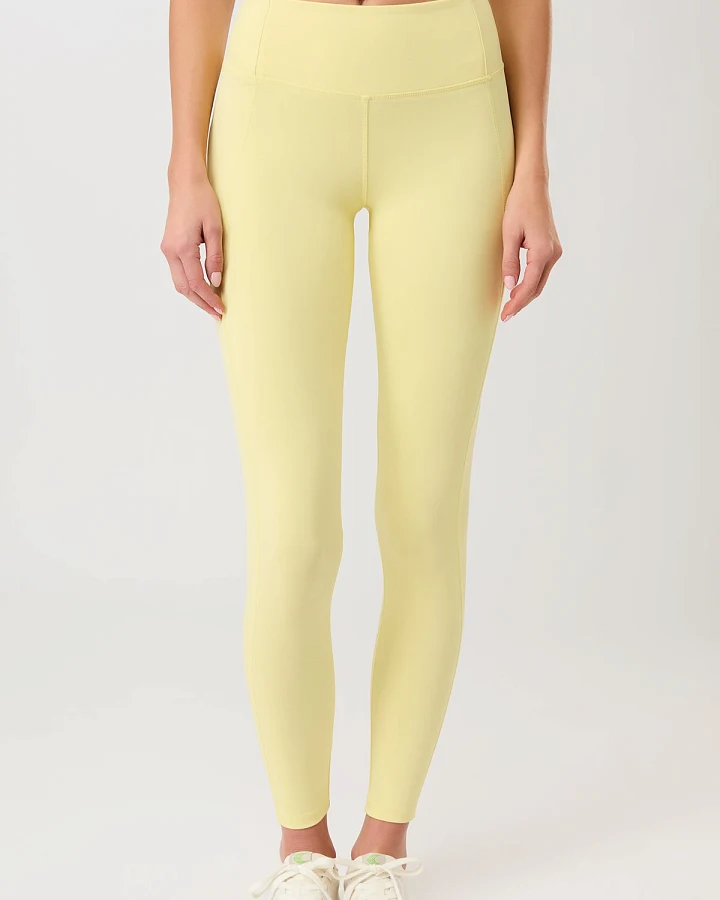 MANDALA Damen vegan Leggings Limitless Citrus Rush