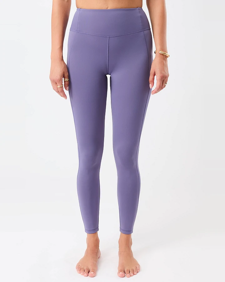 MANDALA Damen vegan Leggings Limitless Mystic Iris