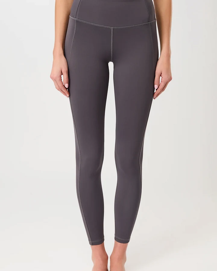 MANDALA Damen vegan Leggings Limitless Onyx