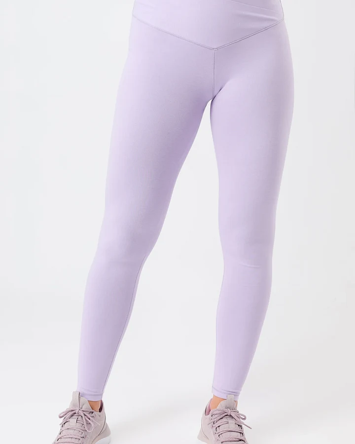 MANDALA Damen vegan Leggings Wrap Violett