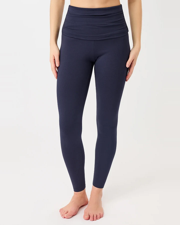 MANDALA Damen vegan Leggings Pilates Strumpfhose Night Sky