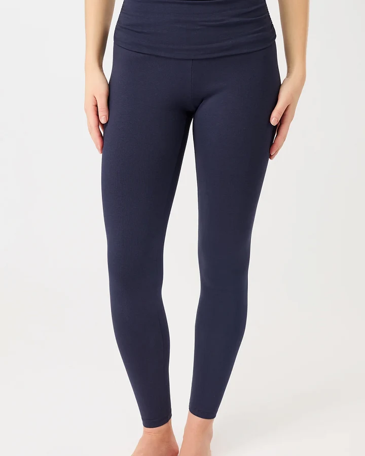 MANDALA Damen vegan Leggings Pilates Strumpfhose Night Sky