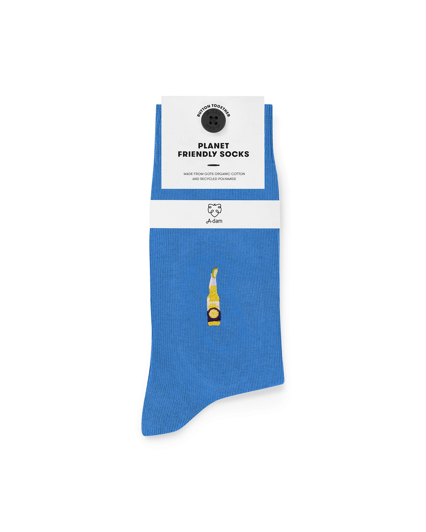 Socken Casual Beer Blau – Ansicht 5