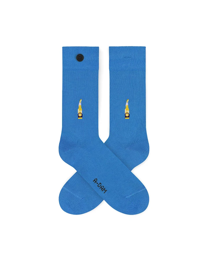 Socken Casual Beer Blau