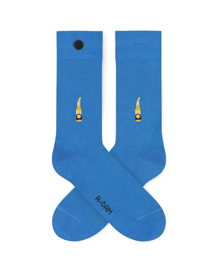 Socken Casual Beer Blau