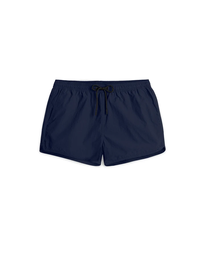 Badeshorts Solid Blau