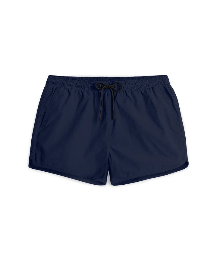 Badeshorts Solid Blau