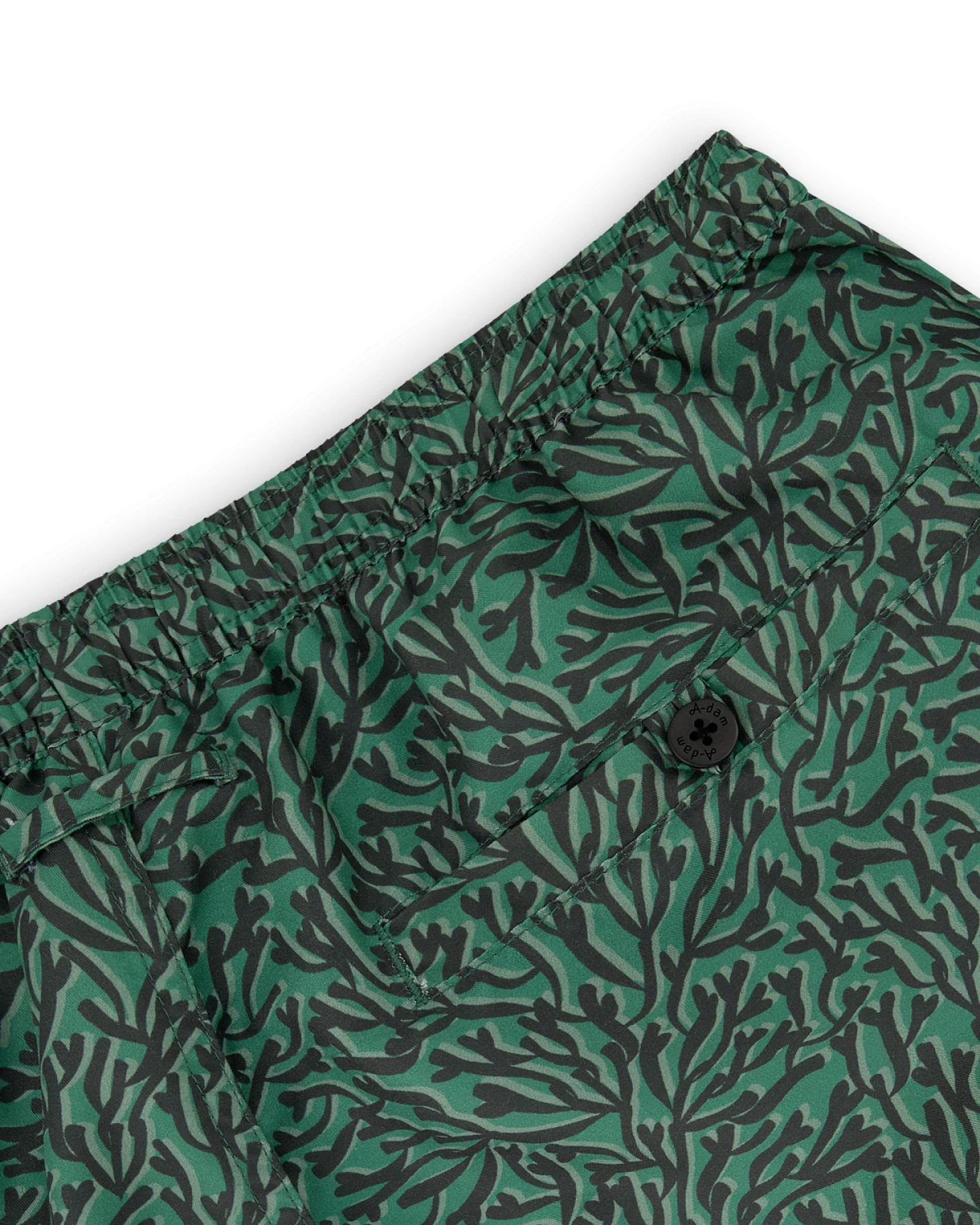 Badeshorts Seaweed Grün – Ansicht 4