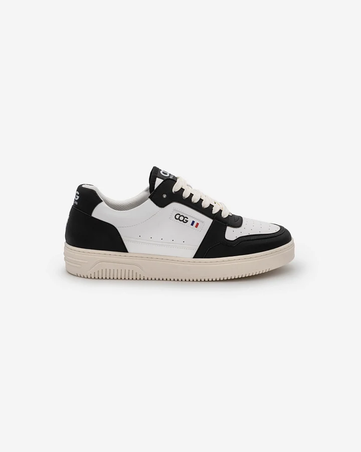 COG Herren vegan Sneaker Able Schwarz & Weiß