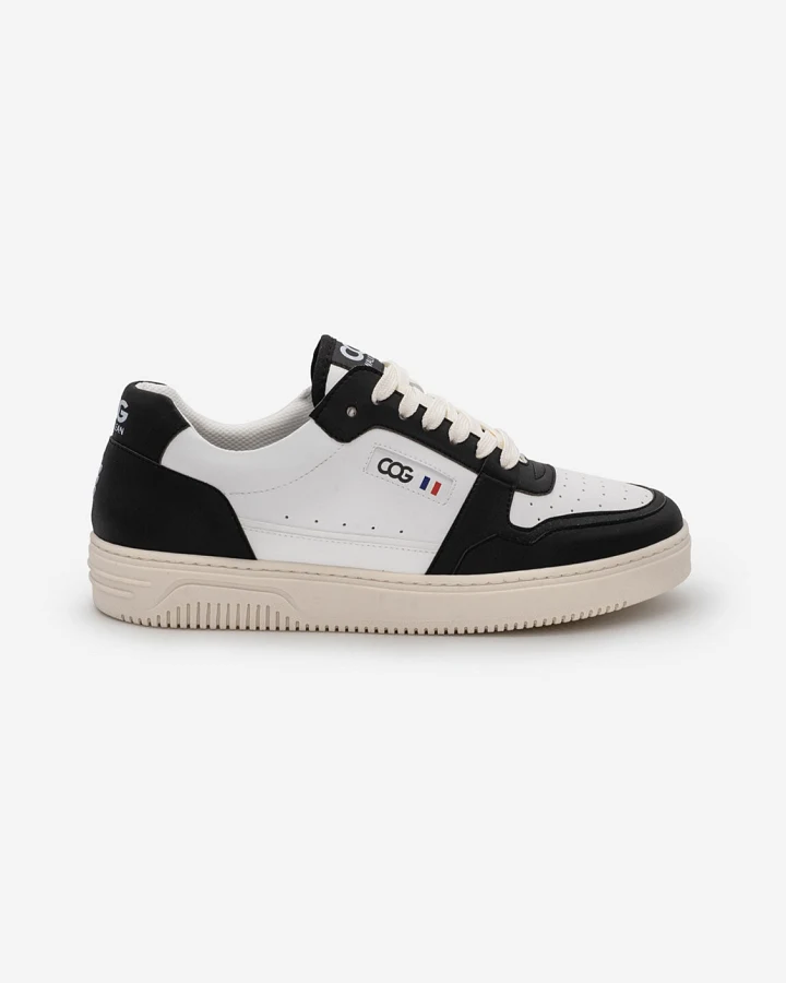 COG Herren vegan Sneaker Able Schwarz & Weiß
