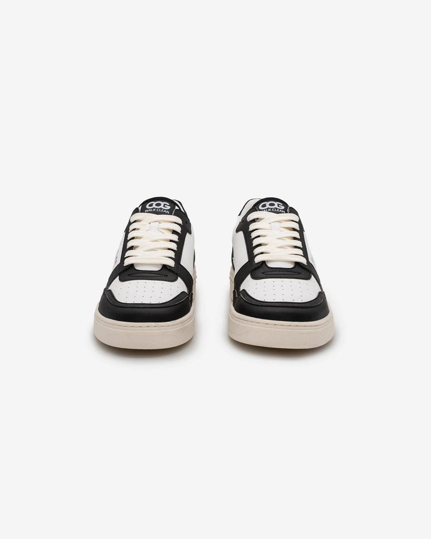COG Herren vegan Sneaker Able Schwarz & Weiß – Ansicht 2
