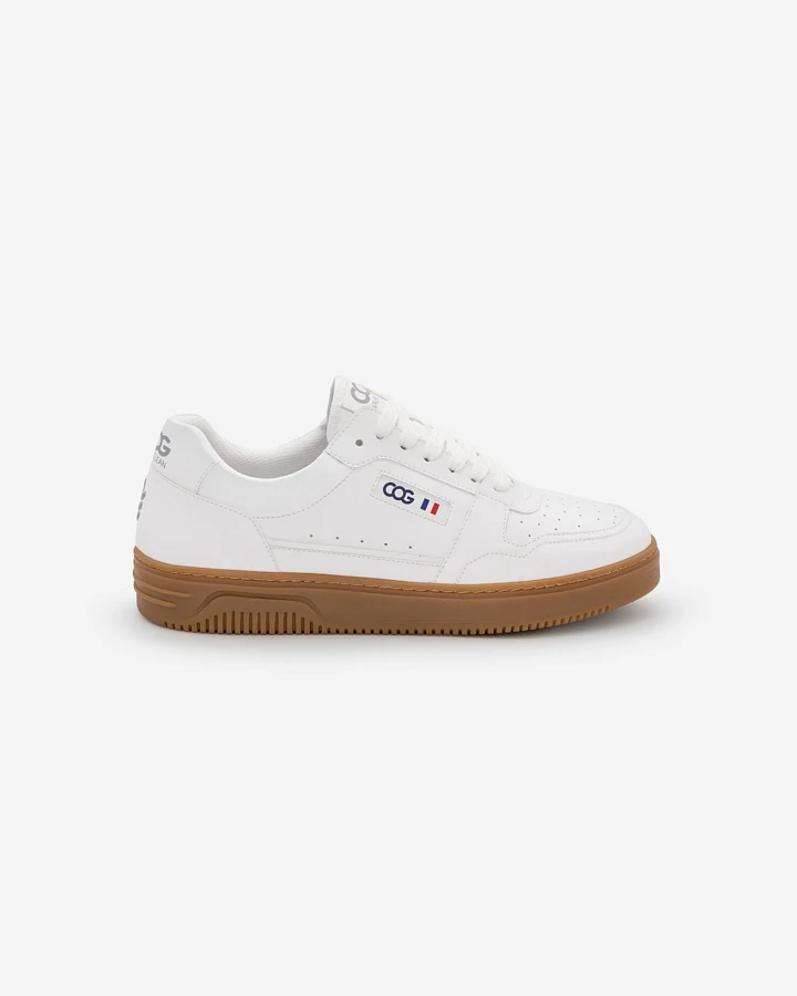 COG Herren vegan Sneaker Able Weiß & Braun