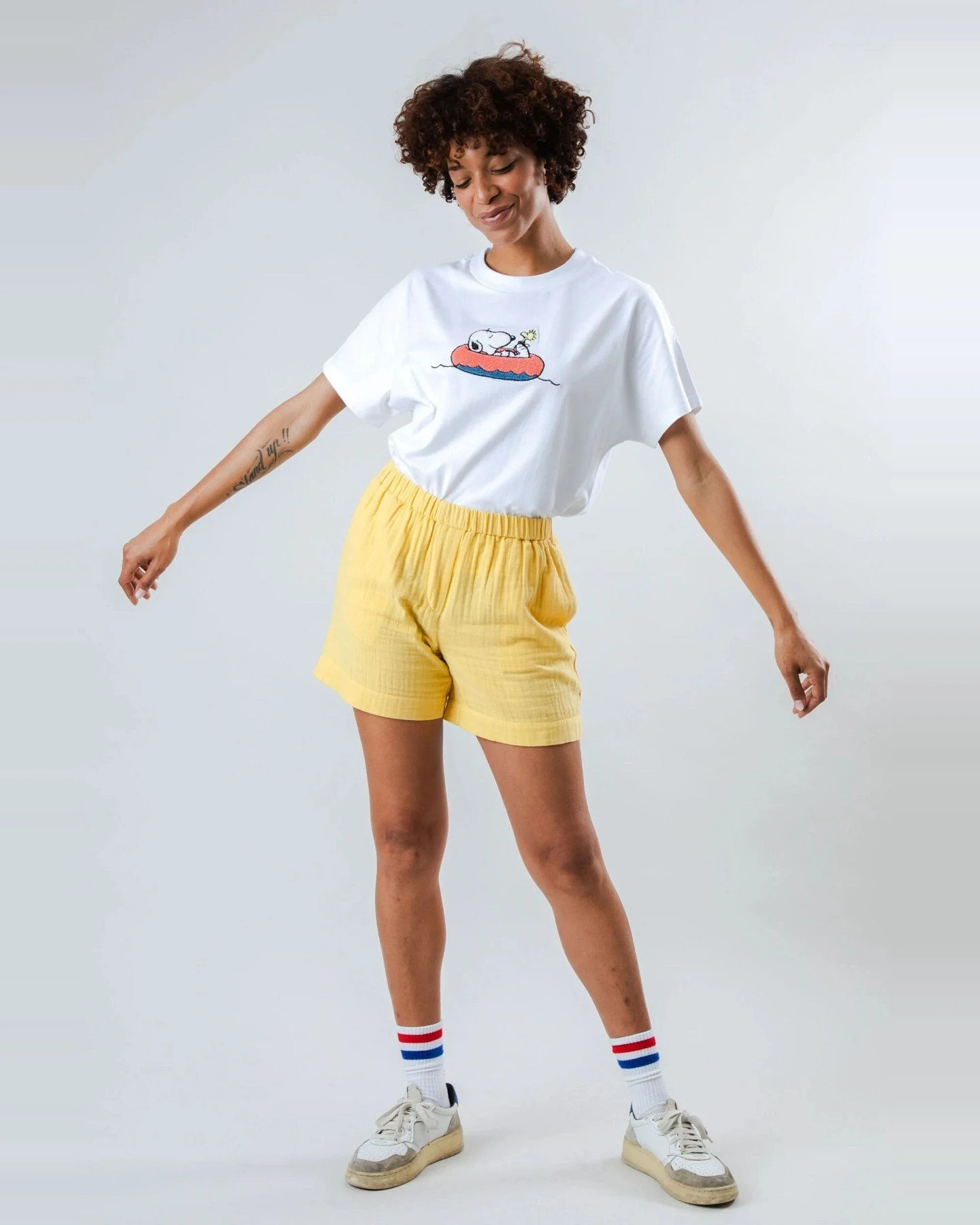 Shorts Bubble Roxy Gelb – Ansicht 2
