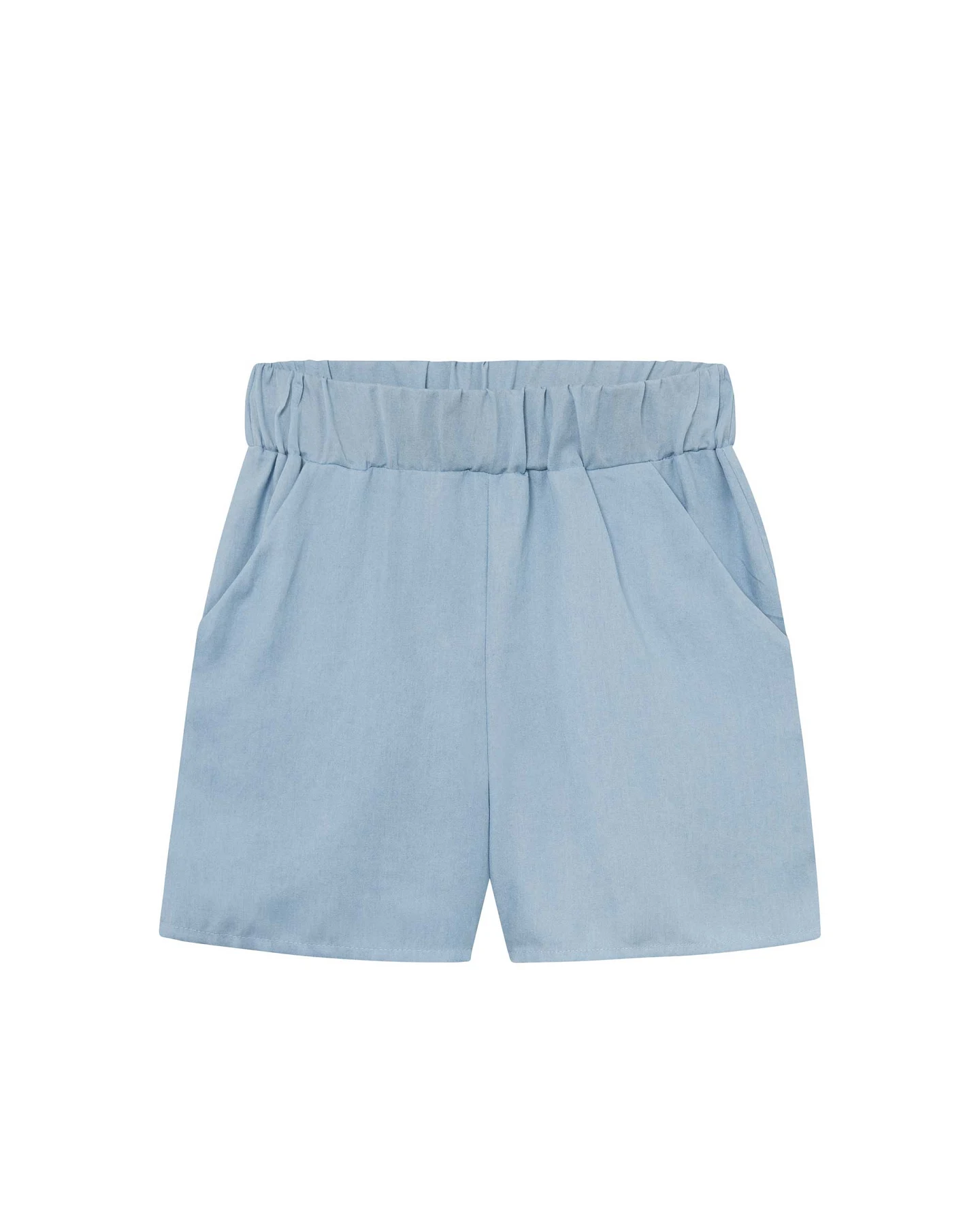 WiDDA Damen vegan Shorts Shorti Jeans Light Blue – Ansicht 2