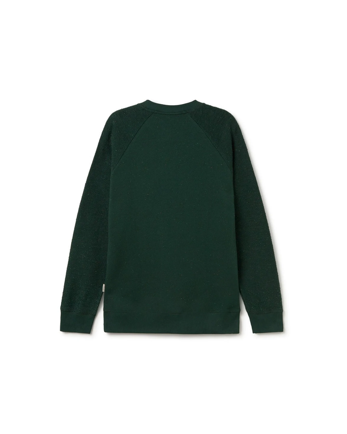TWOTHIRDS Herren vegan Sweatshirt Dunmore Dunkelgrün – Ansicht 2