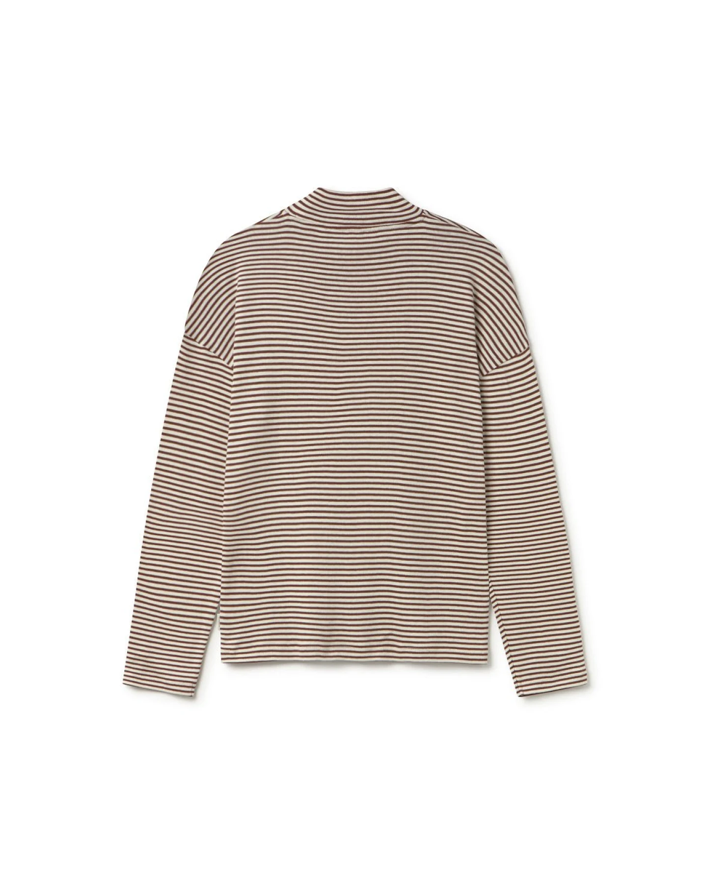 TWOTHIRDS Damen vegan Top Corcovado Russet Stripes – Ansicht 2
