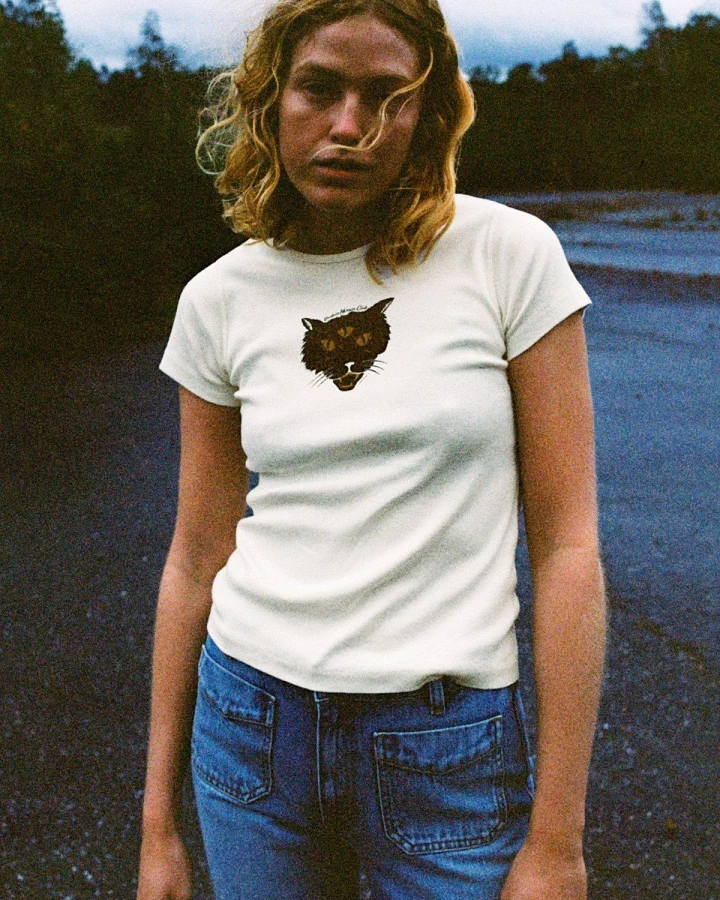 T-Shirt Eve The Cat Off White