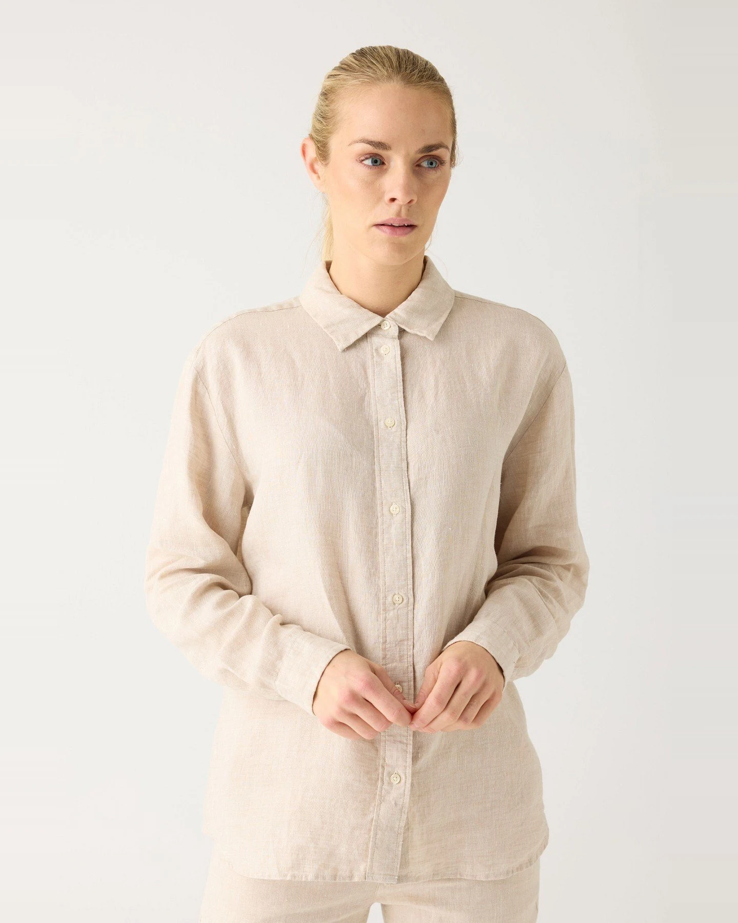 Bluse Loose Leinen – Ansicht 4