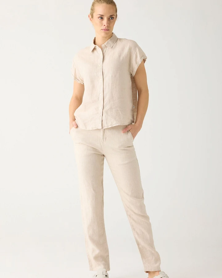 Hose Calla Tapered Leinen