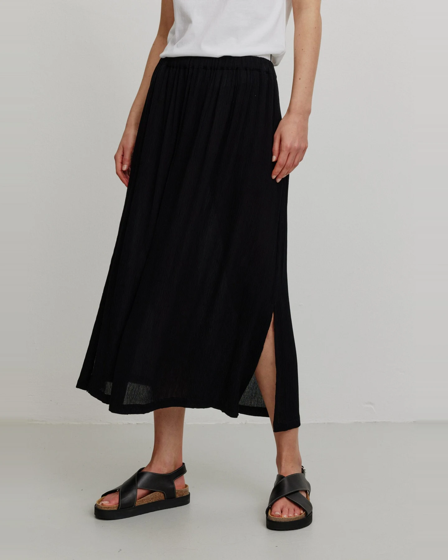 Recolution Damen vegan Rock Pfirsich Schwarz – Ansicht 2