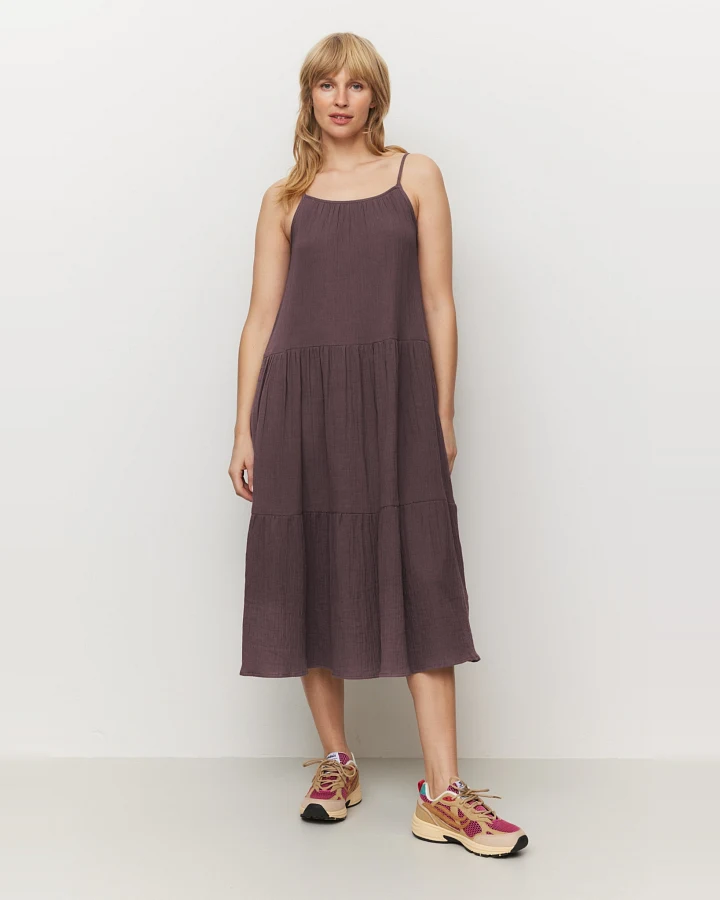 Recolution Damen vegan Kleid Felicia Mystic Grape