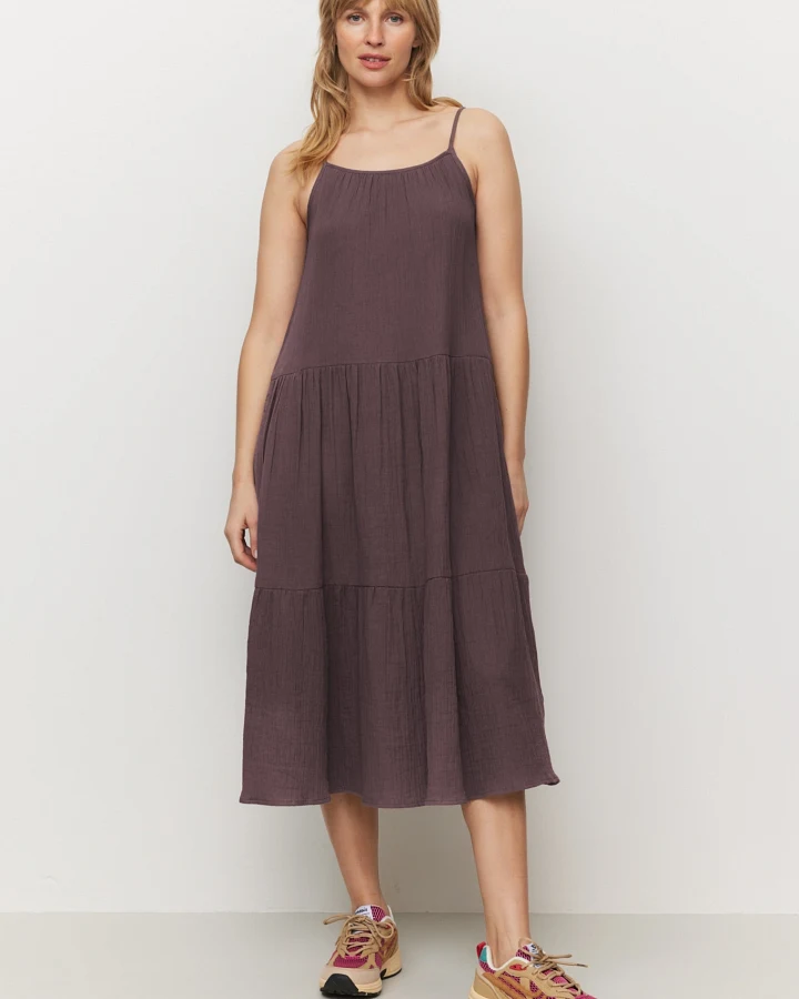 Recolution Damen vegan Kleid Felicia Mystic Grape