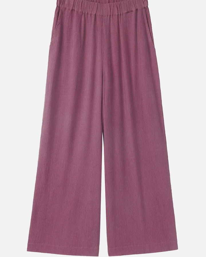 Recolution Damen vegan Hose Mandevilla Dark Tulip