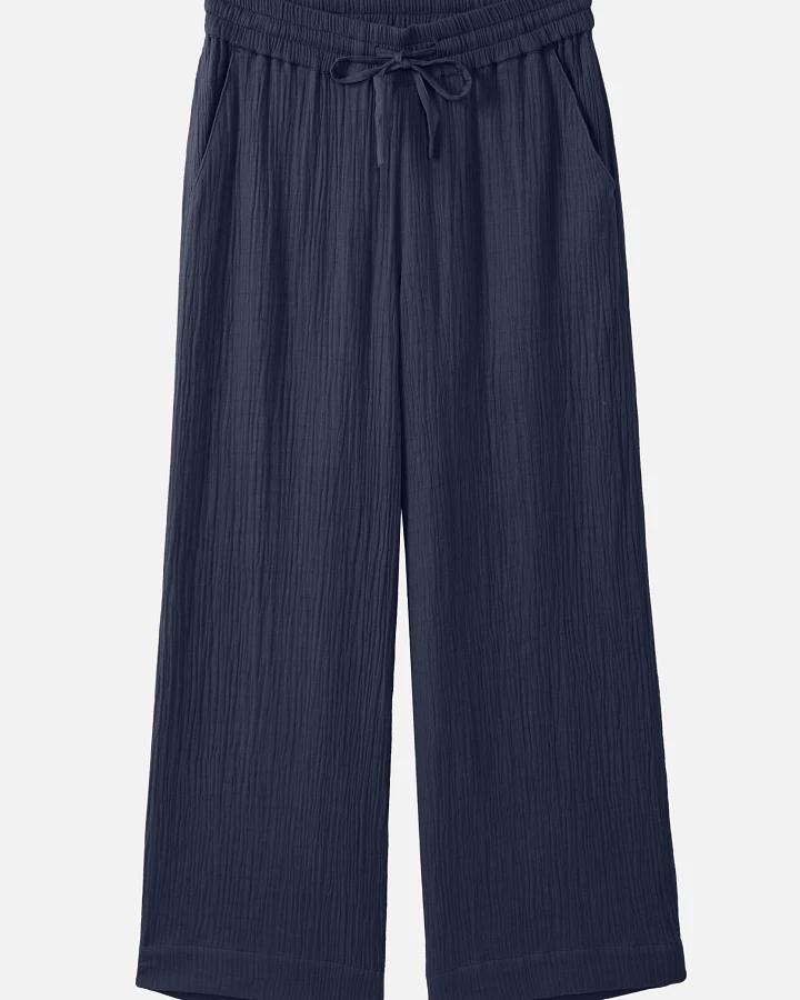 Recolution Damen vegan Hose Crocus Navy