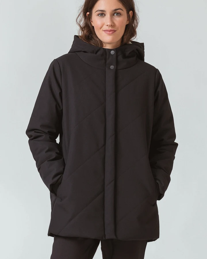 SKFK Damen vegan Jacke Basagaitz Schwarz