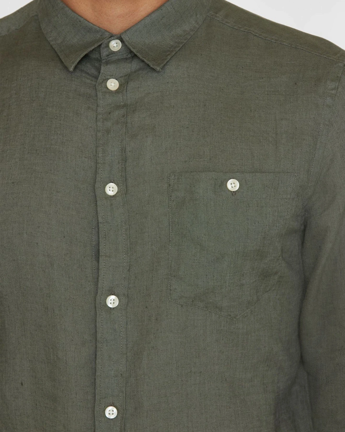 Hemd Regular Linen – Ansicht 4