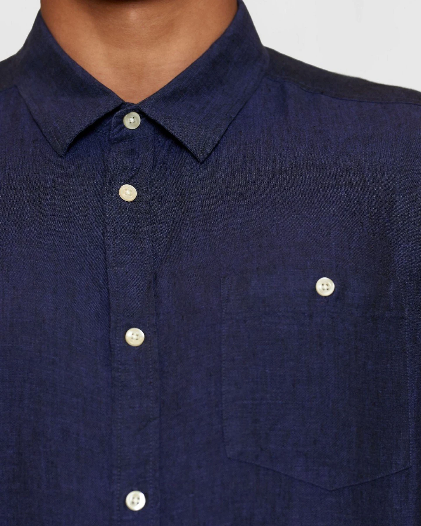 Hemd Regular Linen – Ansicht 5