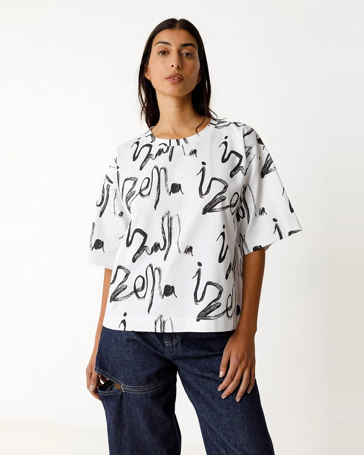 SKFK Damen vegan T-Shirt Bidatz Weiß