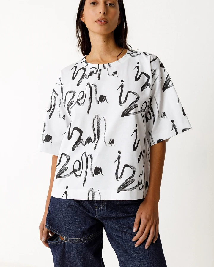 SKFK Damen vegan T-Shirt Bidatz Weiß