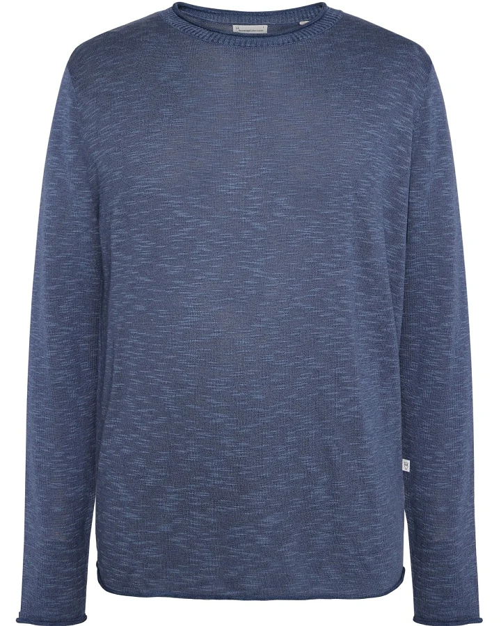 Longsleeve Crew Neck Knit Blau