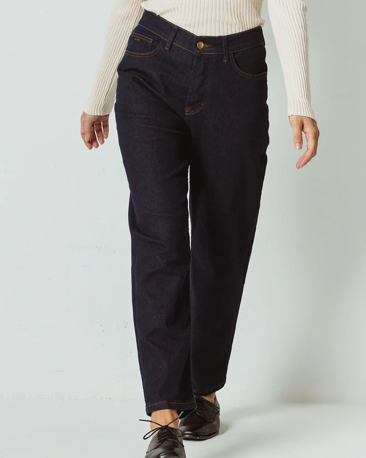 SKFK Damen vegan Hose Ania Blau