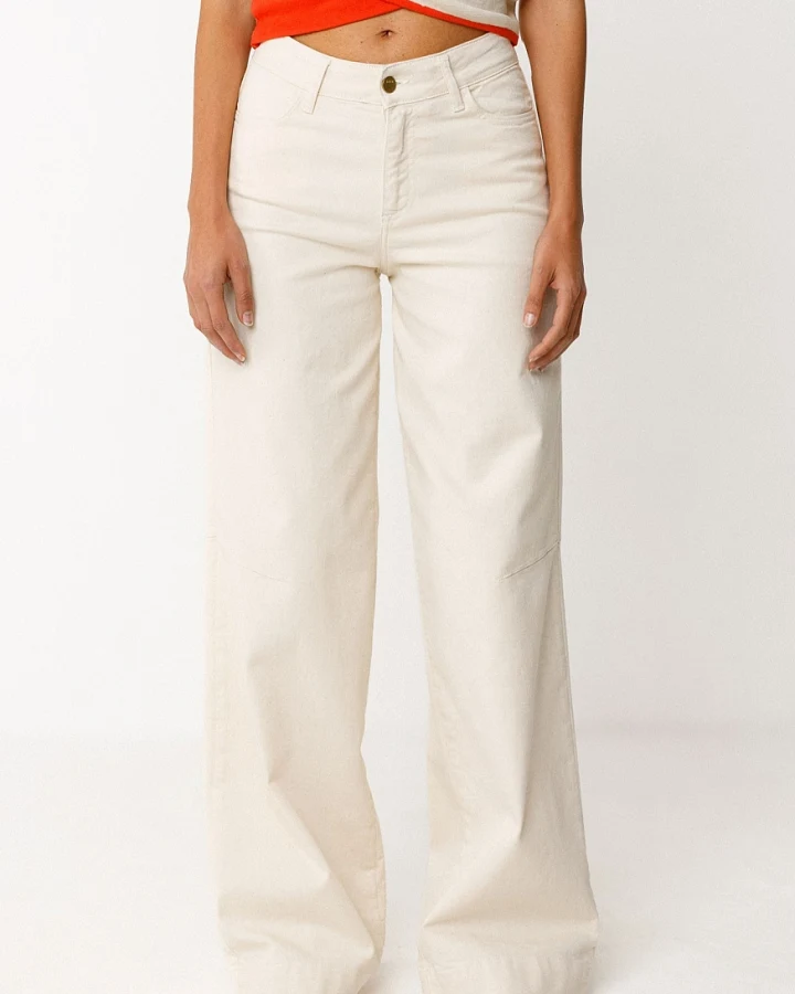 SKFK Damen vegan Hose Simone Beige