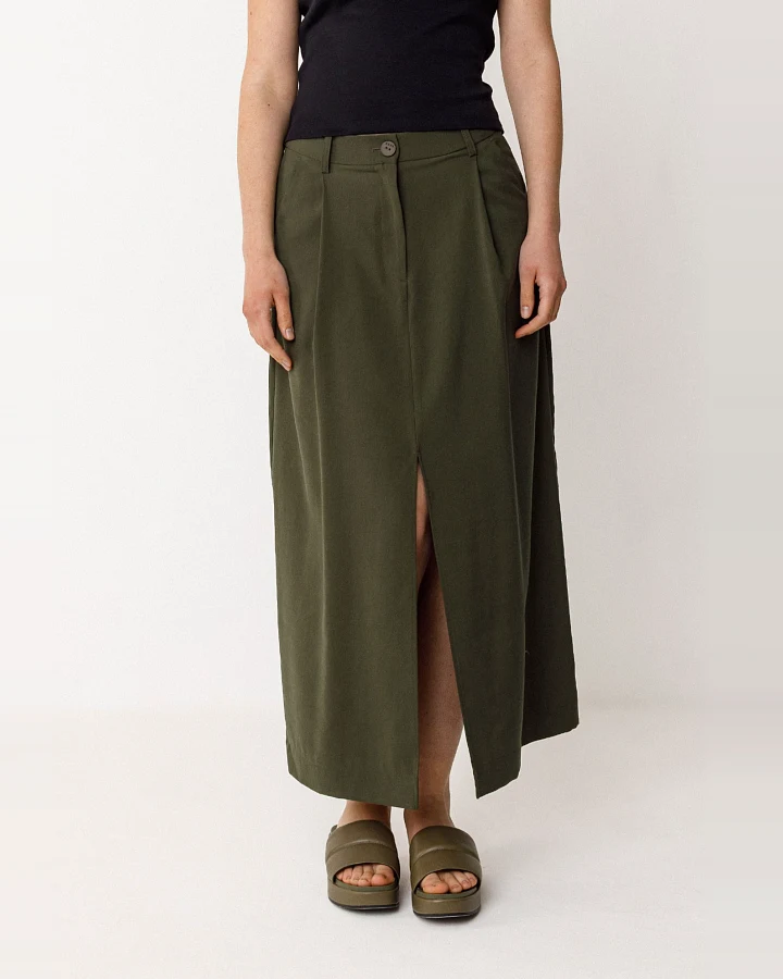 SKFK Damen vegan Rock Maora Grün