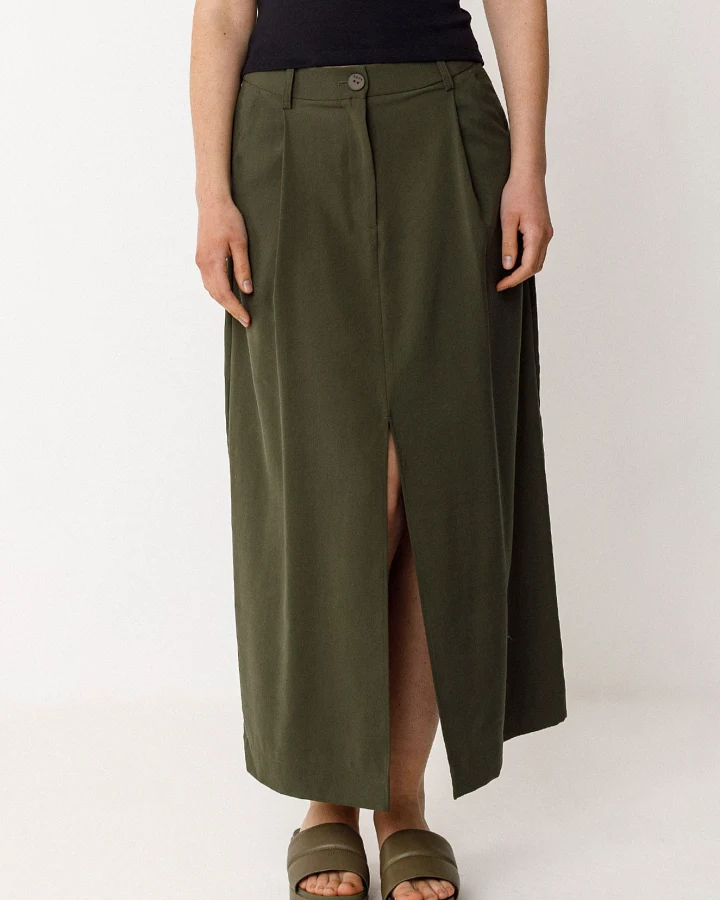 SKFK Damen vegan Rock Maora Grün