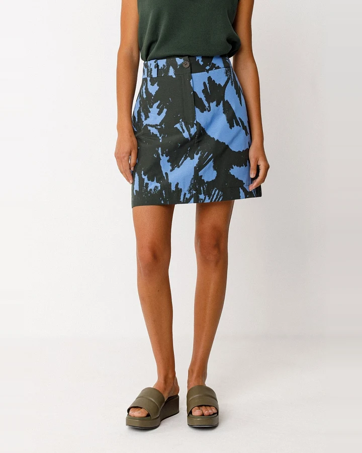 SKFK Damen vegan Rock Bake Grün Blau