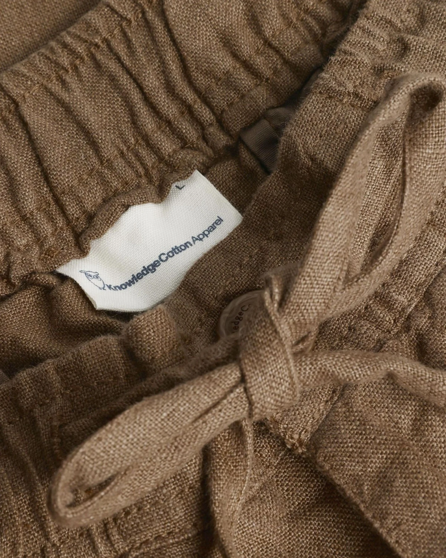 Shorts Fig Loose Leinen – Ansicht 3
