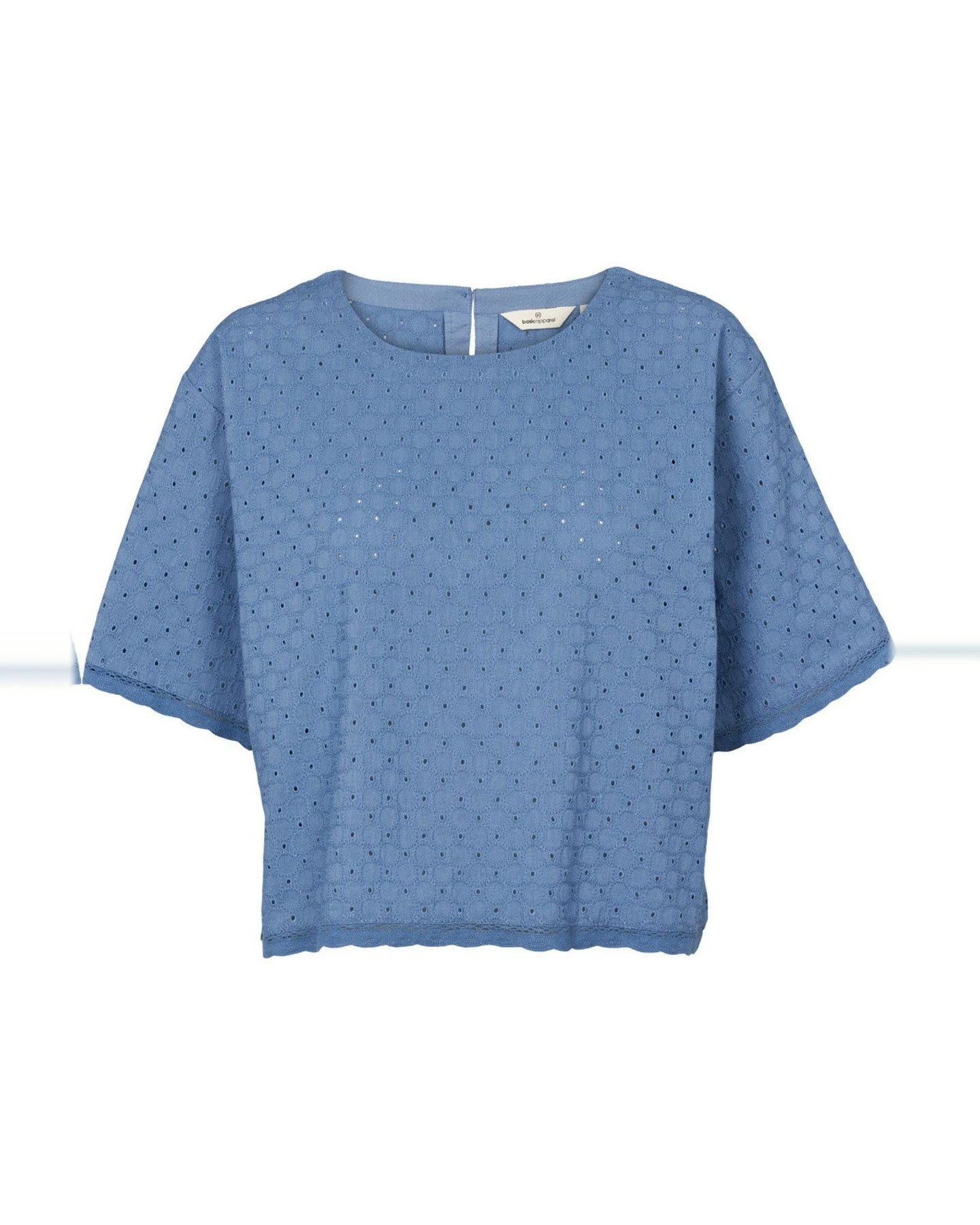 T-Shirt Adie Crop Blau – Ansicht 5