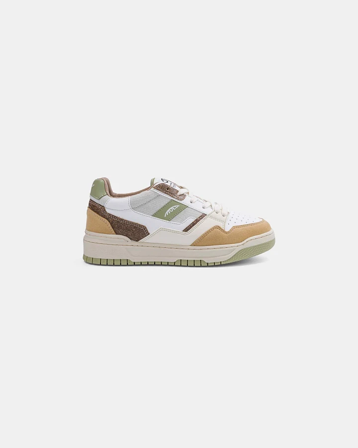 MoEa Herren vegan Sneaker Echo Brown & Aloe Palm