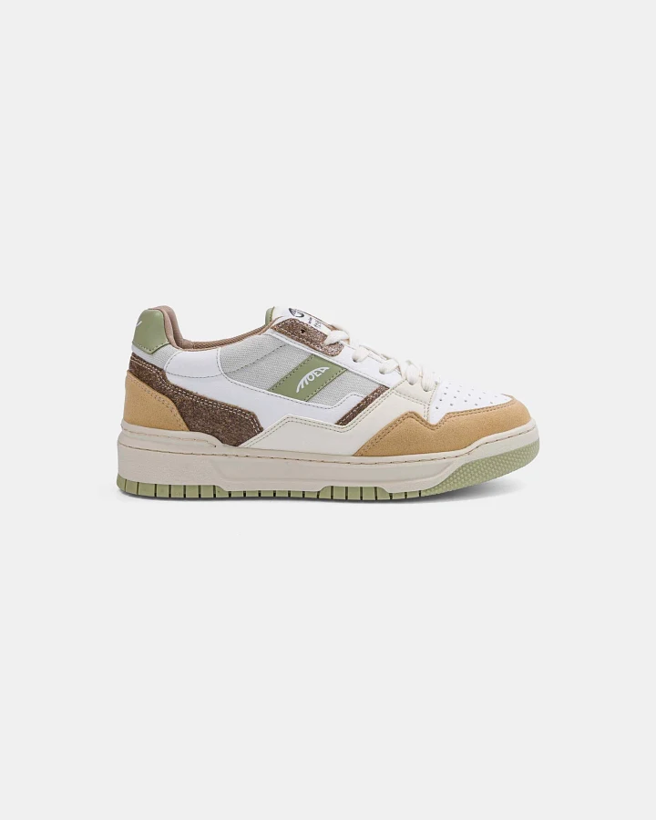 MoEa Herren vegan Sneaker Echo Brown & Aloe Palm