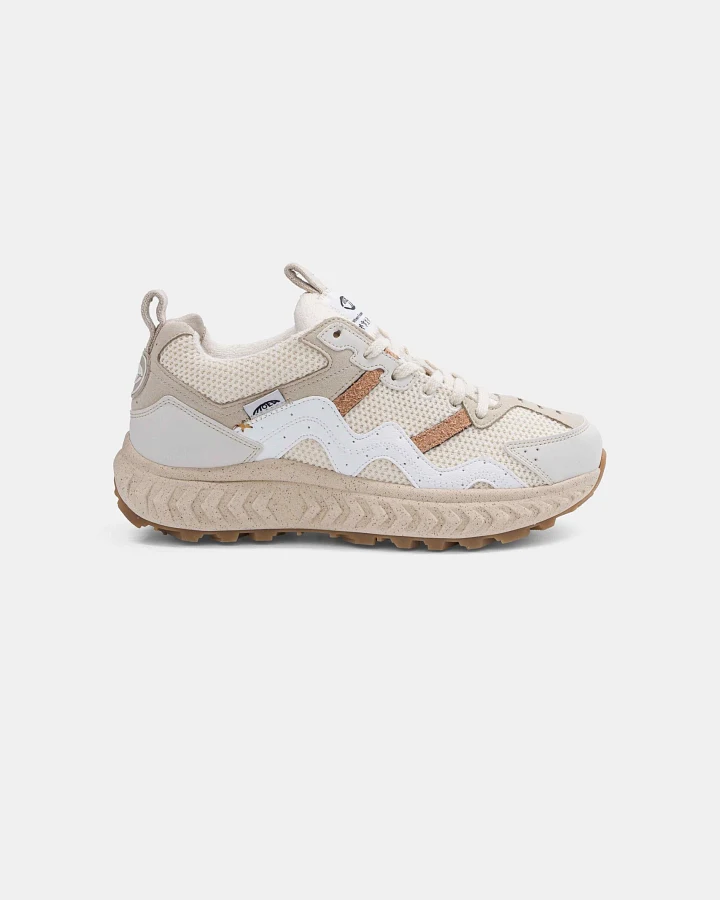 MoEa Herren vegan Sneaker Dune Craft Cream & Beige Corn