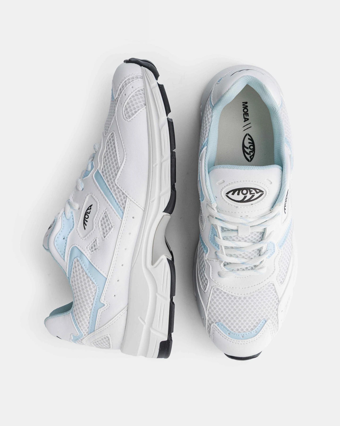MoEa Herren vegan Sneaker Rush White & Ice Corn – Ansicht 2