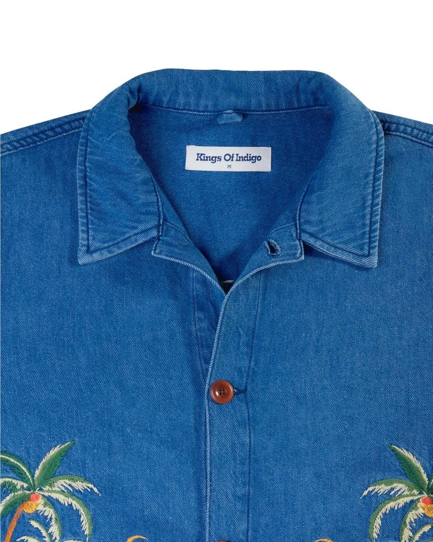 Jeansjacke Duncan Embroidery Blau – Ansicht 6
