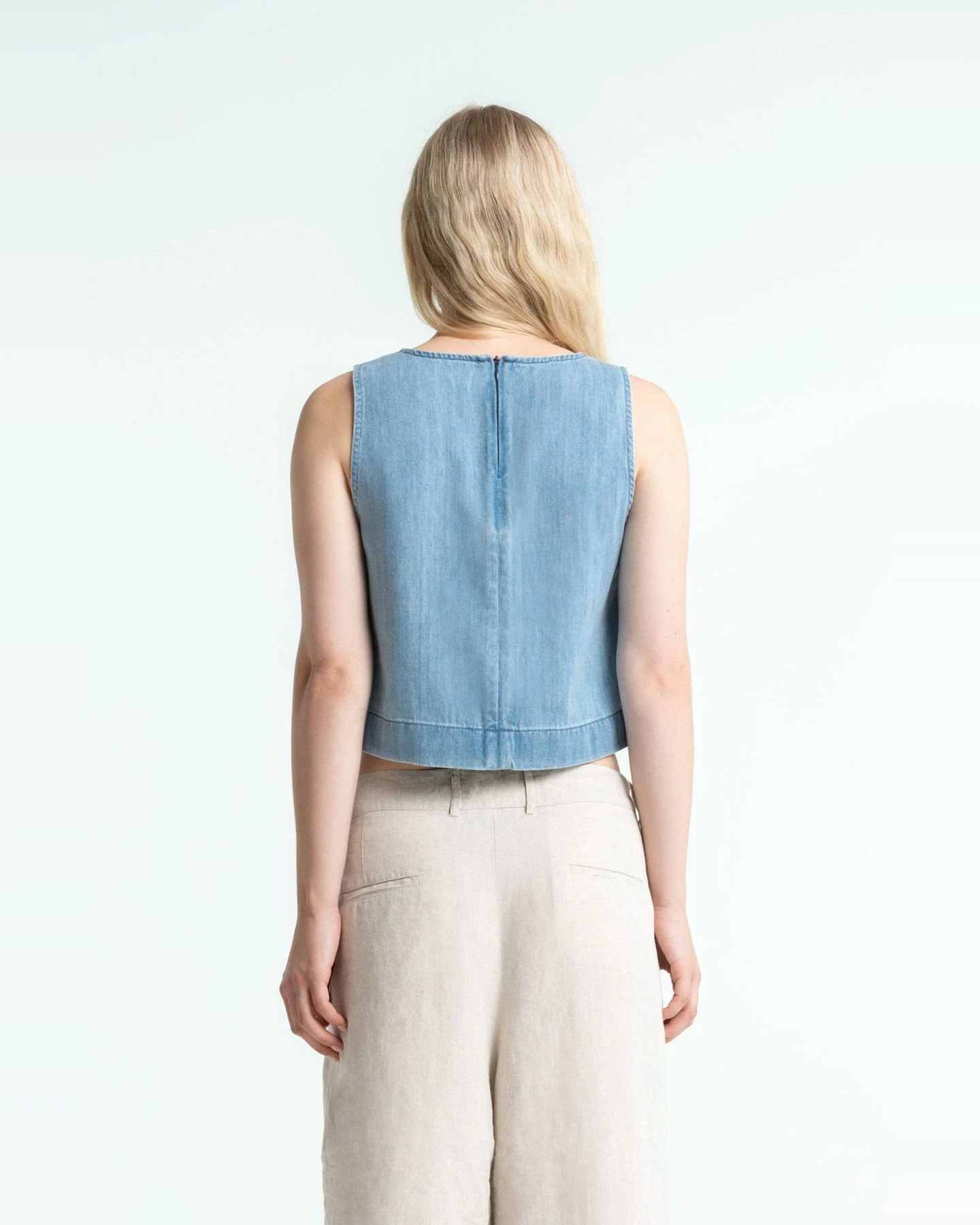 Jeanstop Belle Denim Blau – Ansicht 3